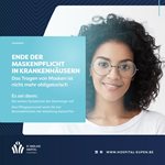Ende der Maskenpflicht in Krankenhäusern