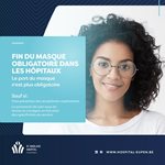 Fin du port du masque dans les hôpitaux