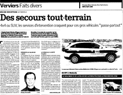 Artikel Notarztfahrzeug La Meuse