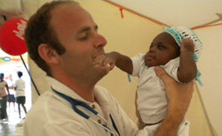 François Trufin in Haiti